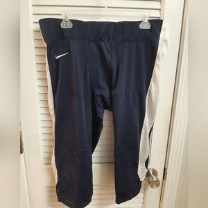 Men's Nike Football Pants Size XXL NWT Dark Blue w/ White Stripe
